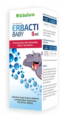 PROBIOTYK ERBACTI BABY DLA DZIECI I NIEMOWLĄT