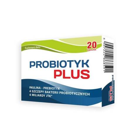 Probiotyk Plus INULINA PROBIOTYKI 20 kaps