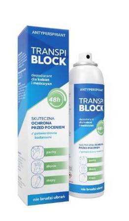 Transpiblock DEO DEZODORANT ANTYPERSPIRANT 150 ml