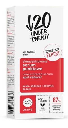 UNDER 20 skoncentrowane serum punktowe na wypryski