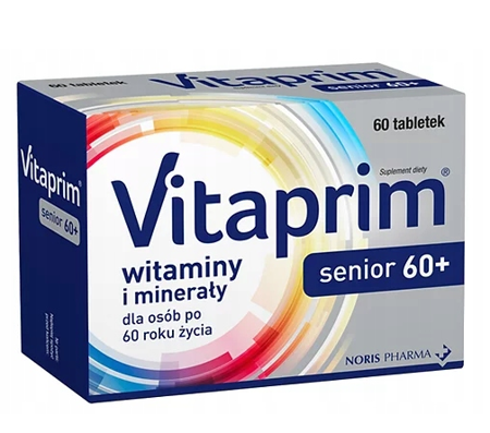 VITAPRIM SENIOR witaminy i minerały 60 tabletek